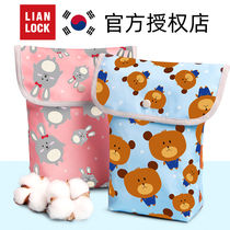 Joint buckle LIANLOCK multifunctional baby diaper storage bag baby diaper waterproof storage bag diaper bag