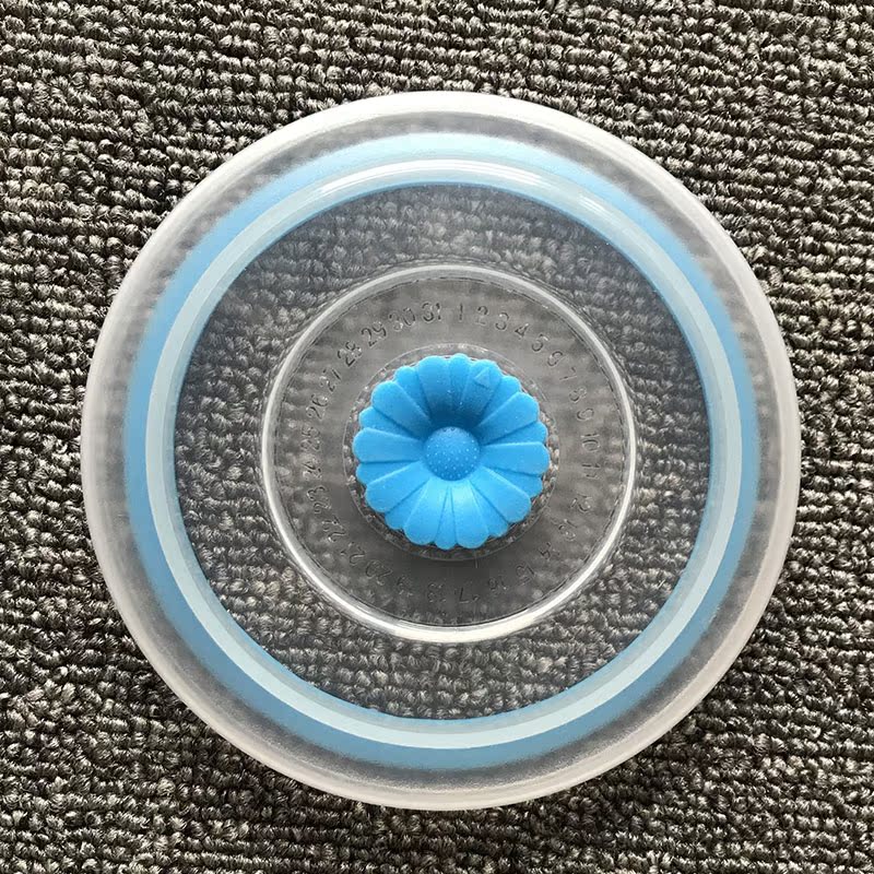 Blue 5-inch sealed bowl cover accessories