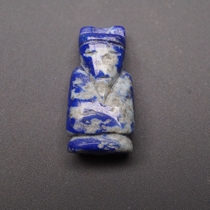 Old inventory decades old natural lapis lazuli Tongtian Kong Wengzhong pendant old object collection Z4-515