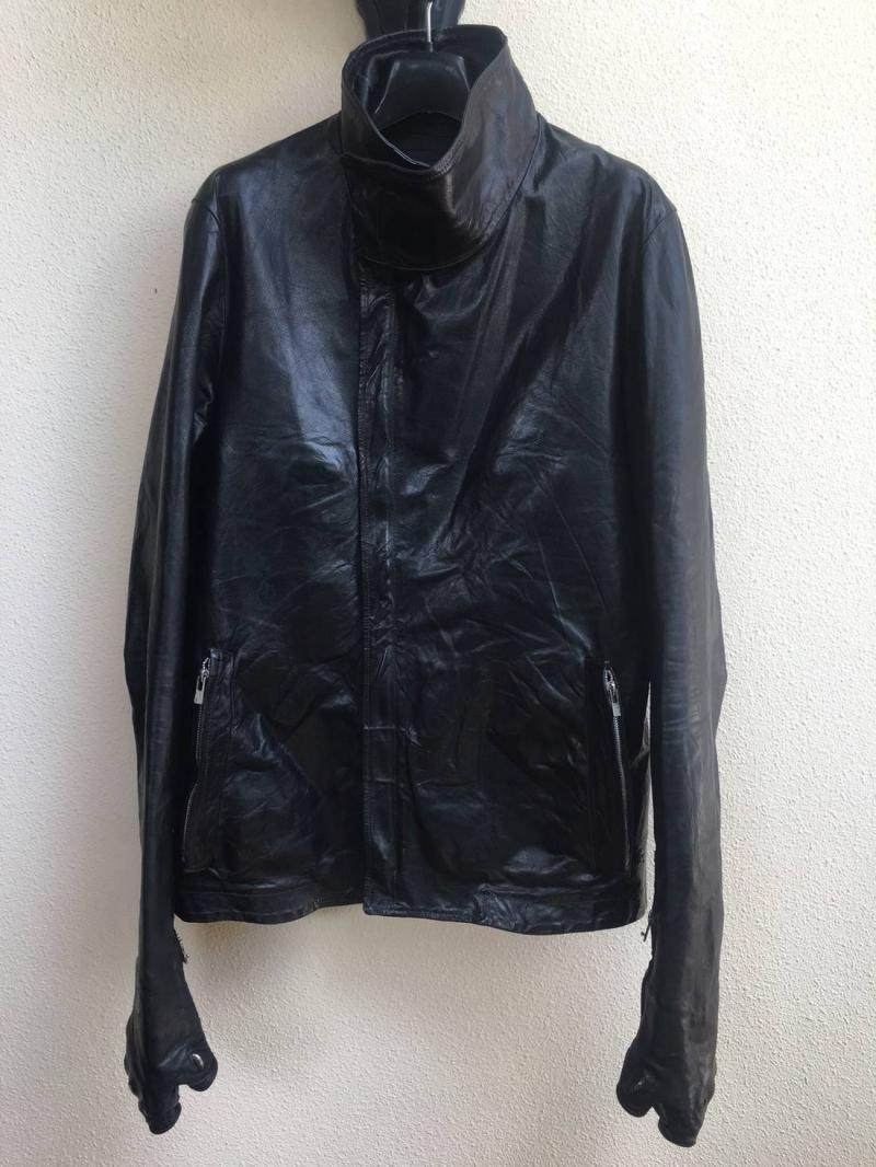 carol christian poell ccp 2599 gop titanium alloy gloves Tekken leather jacket