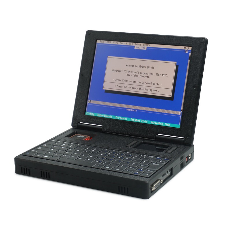 Book386 Dos Computer Windows3.1/95 386Cpu I387 Retro Computer