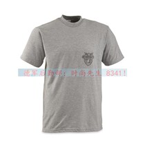 New Beauty Currant version West Point Military Academy Grounds PT Physical fitness short sleeve reflective T-shirt Full cotton Sweat Quick Dry T-shirt Repair