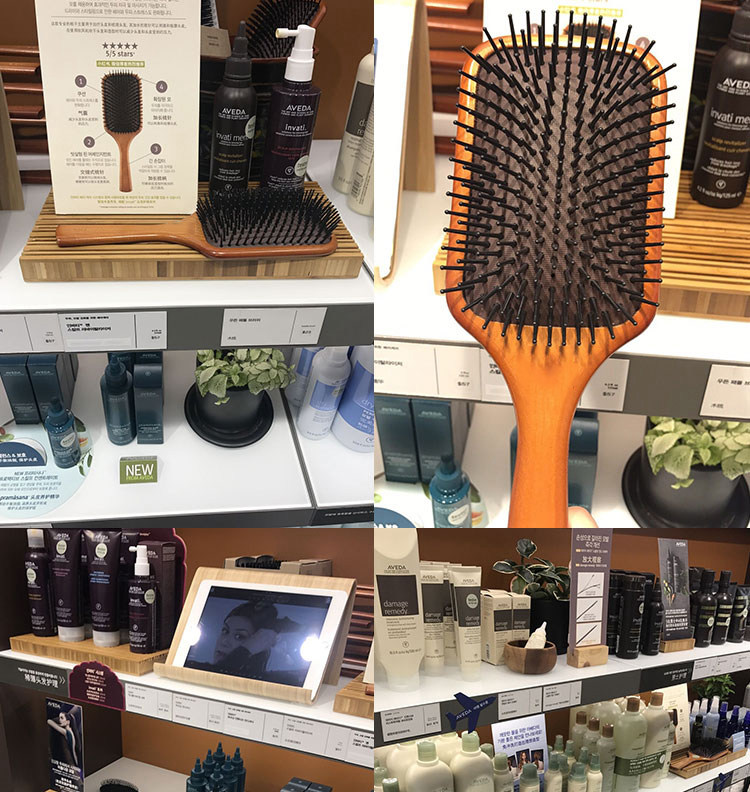 The comb will be sucked. Massage is special for portable massage against hair loss anti - static gasket comb