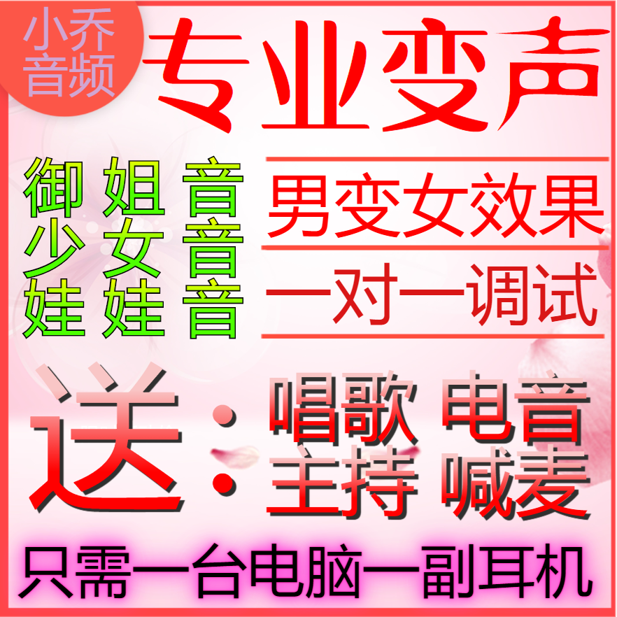 Acoustic Card Debugging Variator Software Computer Masculiny Female Voice Professional Soundtrack Lady Lori Accompanied to Eat Chicken YY Voice
