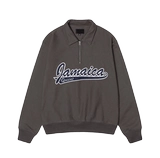 I795 STU соединение Alphabet Print Вышитая на вышивном поле с длинным отворотом -отворотом свитера