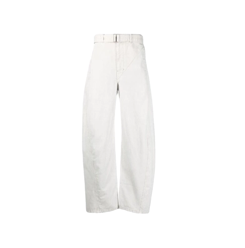 I795 LEMA23SS Джинсы Twisted Belt Jeans White Bargare