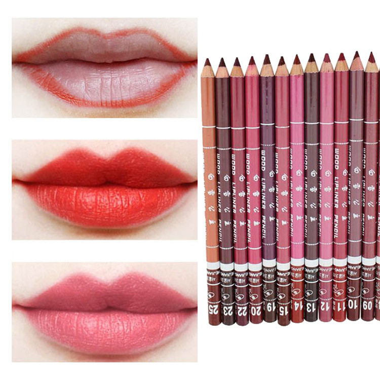 Snow - selling hot Snow - Princess Lip Pen Deep Coffee Brown Black Rose Eyebrow Pen 28 color