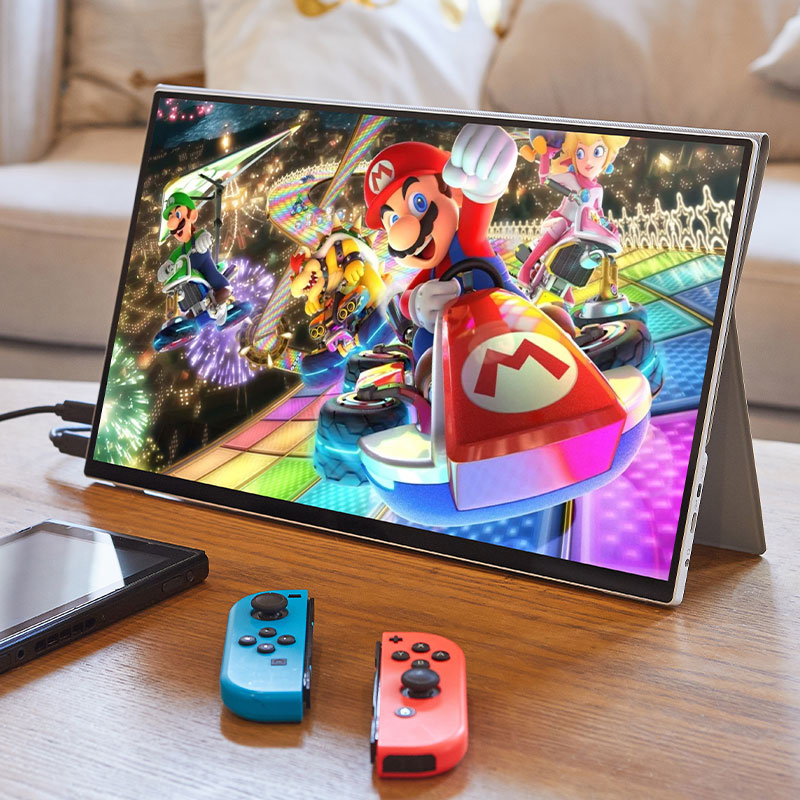 Gaming 4K portable monitor PS4 HD 15-inch switch computer XBox external 144Hz convenient screen