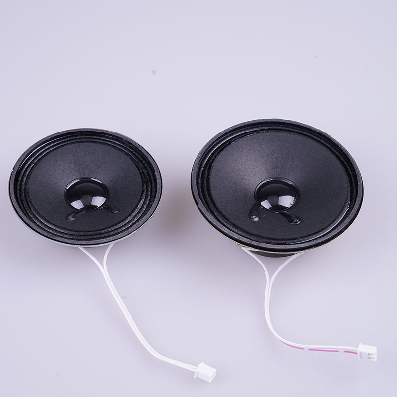Little Bee Loudspeaker Amplifier Singing Machine Accessories High-Fidelity Full-Range Speaker 3-Inch 3.5-Inch 4 Ohms 5 Watts with Connection