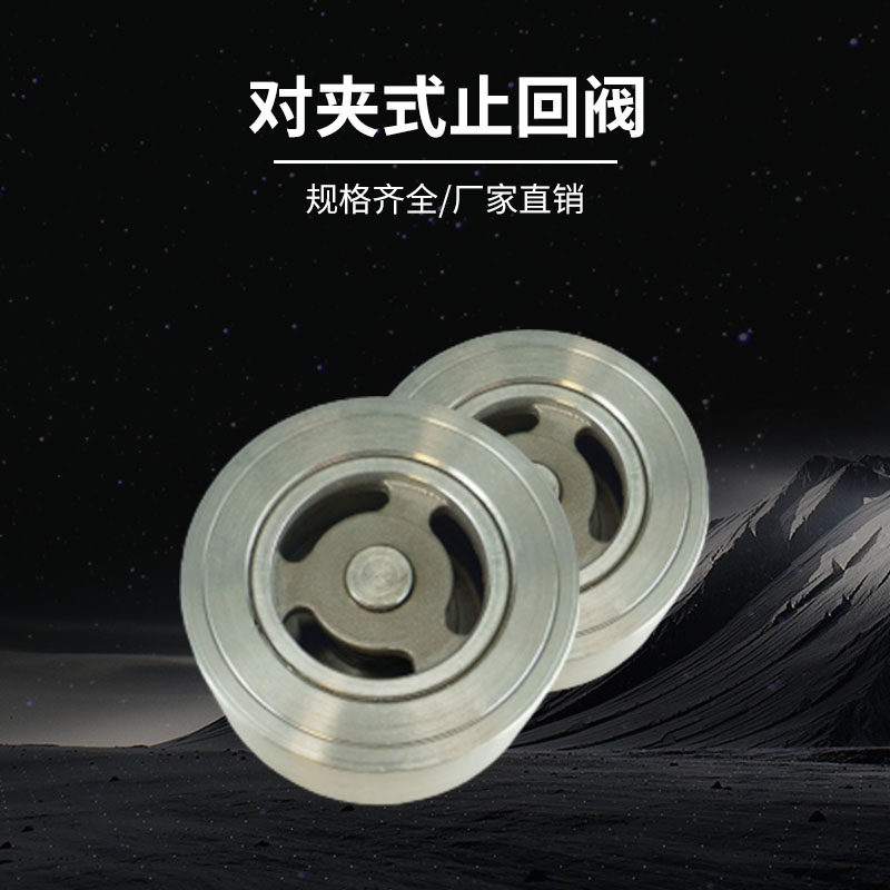 Clamp check valve H71W - 16P 304 316 stainless steel clamp check valve back pressure