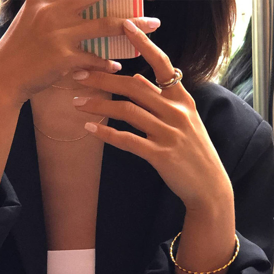 여성, 유럽, 미국 및 한국 인터넷 유명인 단순 반지 합금을위한웨어 리트로 대비 색상 스 플라이 싱 트위스트 로프 플레인 링 링