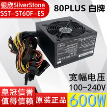 Yinxin SST-ST60F-ES 600W desktop computer power mute 700W 650W Wide 80 certification