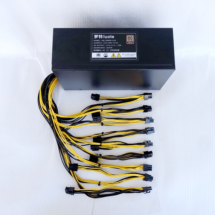 New 1800W power supply 18 P6 interface customized power supply