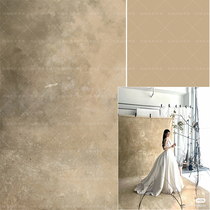 Mottled beige wall canvas photography background paper wedding oil painting photography background paper high-end retro background paper