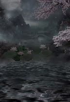 Plate woman costume background paper ink sexy Lotus Photo Background Photo Studio Lotus Photo theme Yu he