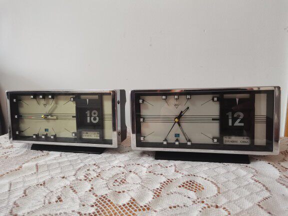 Maintenance of automatic diamond alarm clock machinery alarm clock nostalgia old flying pigeon North Star