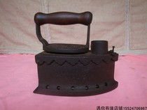 Early Japan produced iron iron cast iron charcoal fire old iron film and television props collection nostalgic second-hand old-fashioned objects