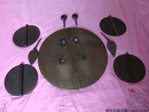 Set of pure copper king-size old furniture with cabinet lock large wardrobe copper hinge bronze collection nostalgic second-hand