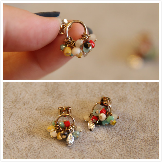 Self-reserved Korean ear jewelry is so beautiful