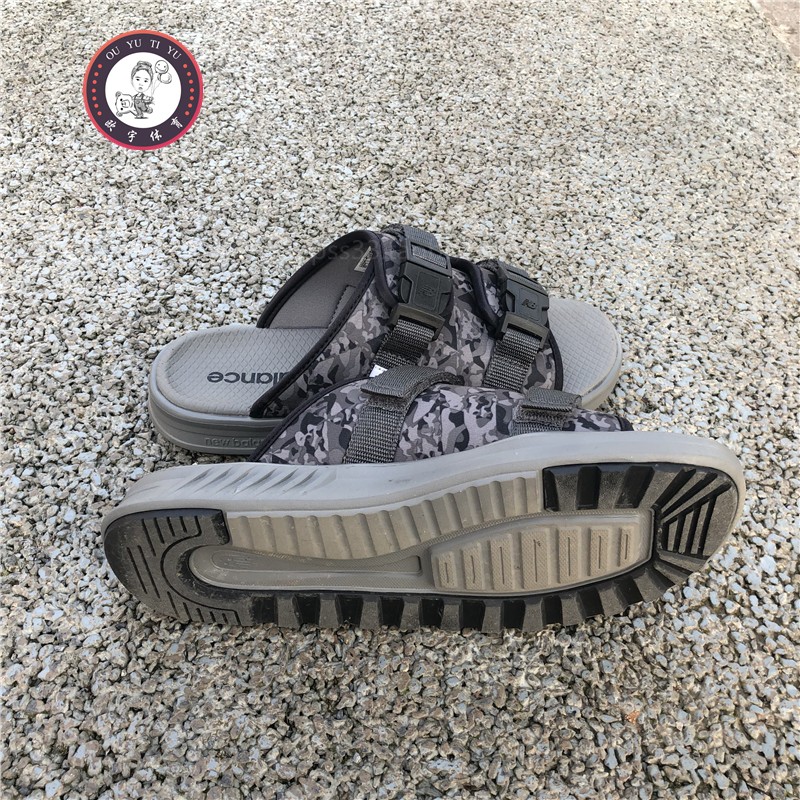 Cân bằng mới / NB Giày nam Giày nữ Dép quai ngang Giày dép đi biển SDL330BK / BA / BE / BC / GR - Dép thể thao dép crocs trẻ em