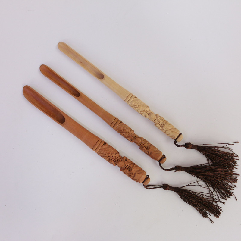 Pear wood carving boutique hand-painted eyebrows Bailing chin embroidered eyes red bamboo bird cage old bamboo bird cage plus food accessories