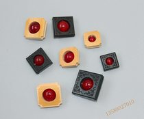 Ebony old bamboo thrush bird Indigo chin embroidered eye pecking