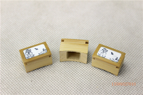 Liu Jia bamboo inlaid shell carving thrush lark bamboo bird cage cup head bamboo bird cage