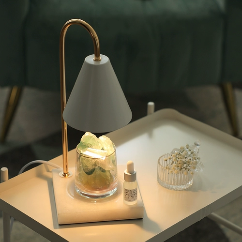 Аромотерапия, мраморная свеча, настольная лампа для спальни, парфюмированный диффузор, благовонный камень, европейский стиль
