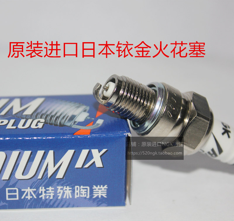 Imported NGK Iridium Gold Spark Plug CR6HIX corresponds to S102F 4193 4203 2794 2795 2795 2796