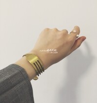 niche unique fork styling sense c-ring bracelet