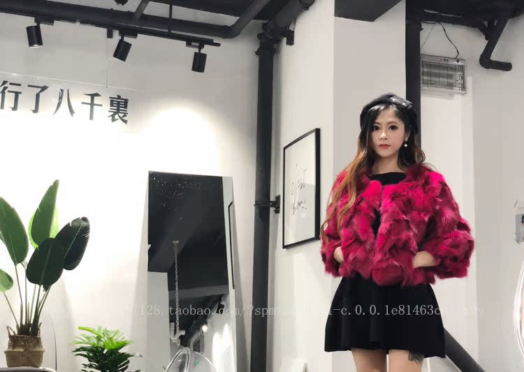 2018 mới nhập khẩu lông cáo lông Đan Mạch lông ngắn của phụ nữ Phiên bản Hàn Quốc của tự tu dưỡng Chân tóc vest áo khoác lót lông cừu nữ