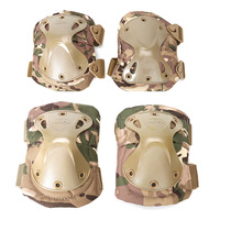 Outdoor Army Morphed Jacket with four sets of sets CS Field Protection Tactical Sport Kneecap Elbow