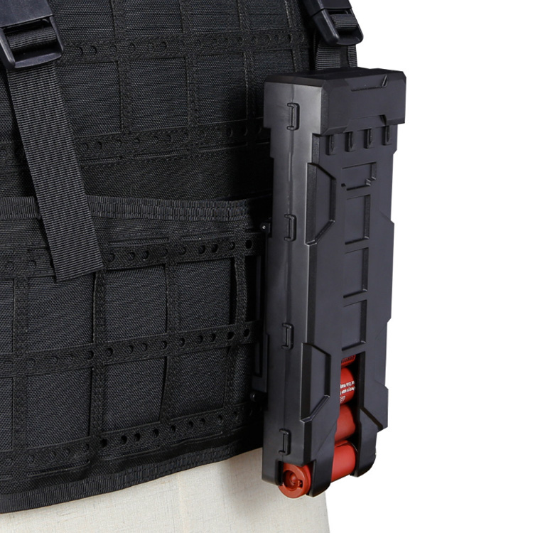 12G OUTDOOR TACTICAL GEAR QUICK DISMOUNT MOLLE MODEL LOOSE CARTRIDGE CLIP CASE WATER SUCTION CARTRIDGES Dress Costume