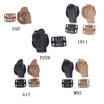 GLOCK GLOCK waist tactical quick pull set CS field G17 M92 P226 1911 579 toy holster
