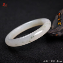 Guilin chicken blood jade imperial concubine material ice green bracelet jade bracelet emerald green unique womens bracelet Shanlang mine bracelet inner diameter 59