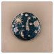 Bijoux Japanese badge style enamel glaze sun moon stars universe sweater coat brooch pin accessories