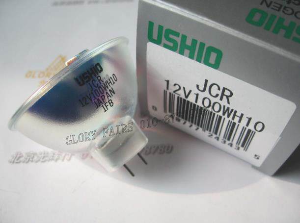 USHIO JCR12V100WH10 microscope bulb 12V 100WJCR 12V100WH10 lamp cup 