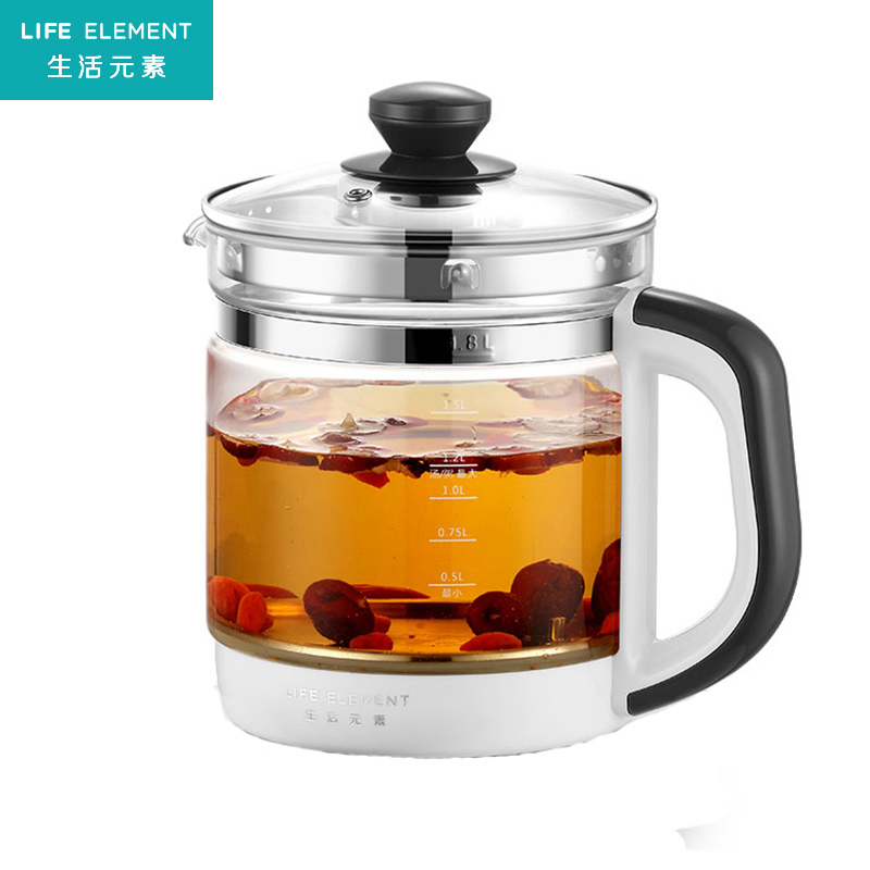 Life elements D52 health pot kettle accessories glass pot body single pot D51 lid