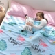 Bông đệm túi ngủ dành cho người lớn in ấn du lịch trong nhà khách sạn xách tay khách sạn khăn trải giường du lịch