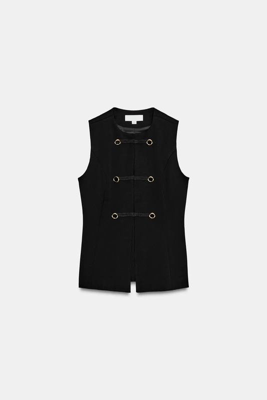 September Zara Domestic Genuine Product Purchasing Agent 1478/350 Women's Clothing Knotted Buckle Vest 1478350 800