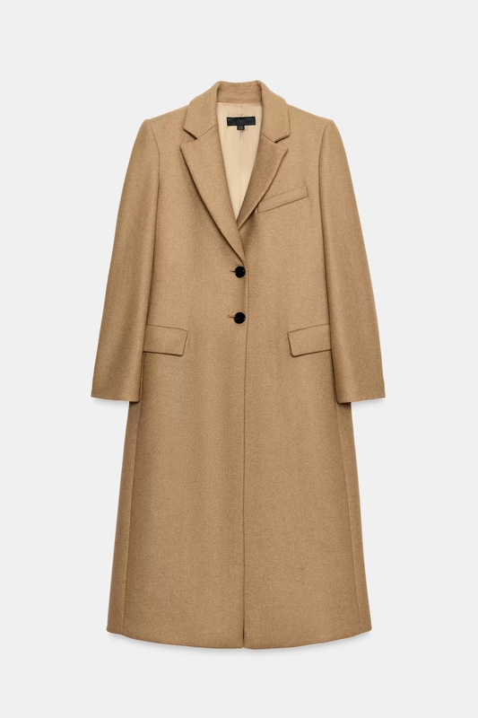 October Zara Domestic Genuine Product Purchasing Agent 2361/184 Women's Clothing Long Wool Coat 2361184
