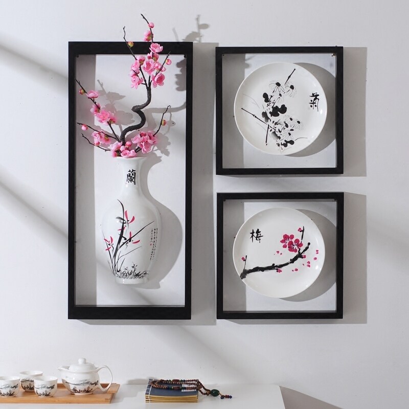 Corridor aisle wall wall decoration on wall decoration creative living room TV background wall hanging parts 3D stereo