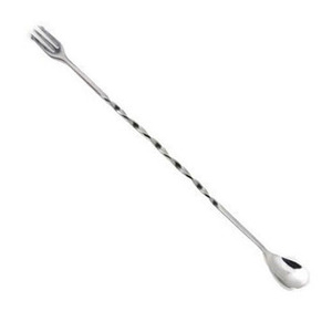 Pearl Milk Tea Matching Equipment Stainless Steel Short Bar Spoon Conditioning Wine Stirring Rod 24 24 5cm Wine Blending Appliance