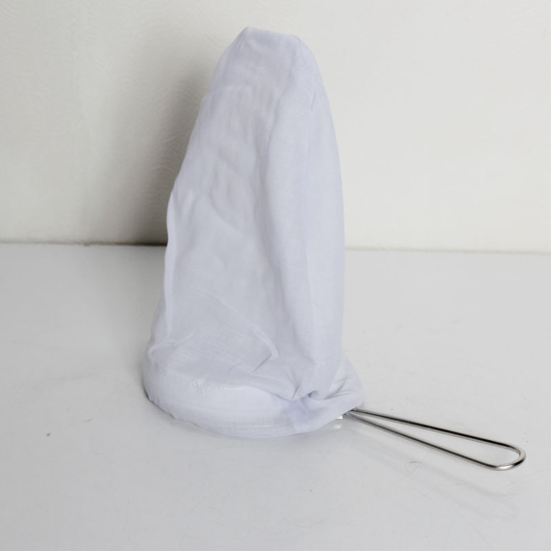 Large Port Formula Milk Tea Bag Silk Stocking Milk Tea Flush Tea Bag Latea Bag Tea Filter Bag Punching Bag Matching Iron Ring