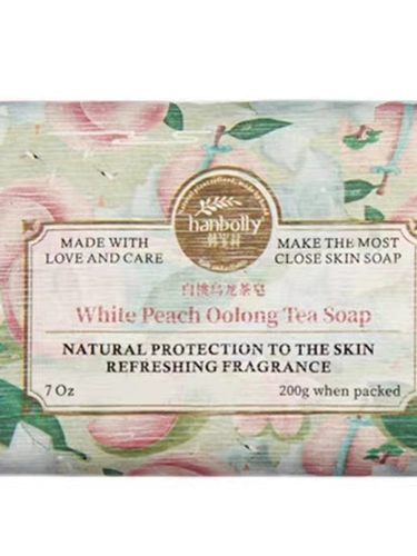 Скорость на месте!Ханбаоли -аромат мыло белое персик