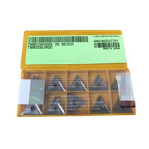TNMG160402R-2G Imported NX2525 Triangle outer circle grooving steel parts Cermet CNC car blade
