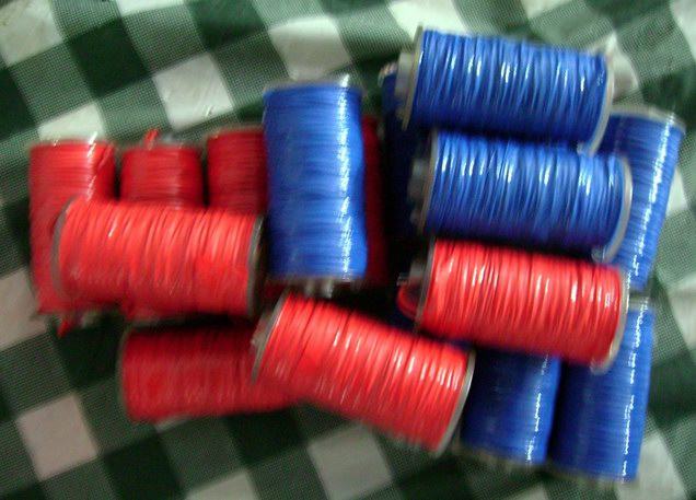 Bowling Accessories Red Black Coil