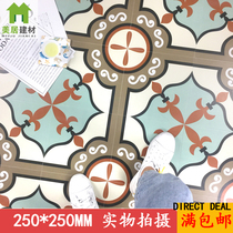  Milk tea shop small tiles Retro bathroom floor tiles Balcony tiles Kitchen bathroom wall tiles Old Shanghai 250