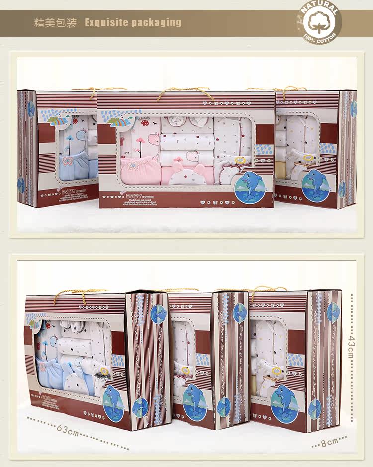 Coffret cadeau pour bébé - Vêtements + Fournitures - Ref 1952424 Image 9