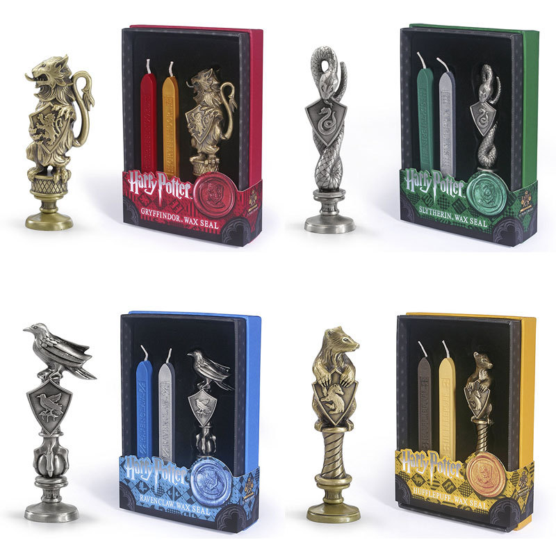 Harry Potter Merchandise Gift Noble 3D Metal Wax Seal Stamp Animal Sealing Wax in Stock Harry Potter Merchandise Gift Noble 3D Metal Wax Seal Stamp Animal Sealing Wax in Stock